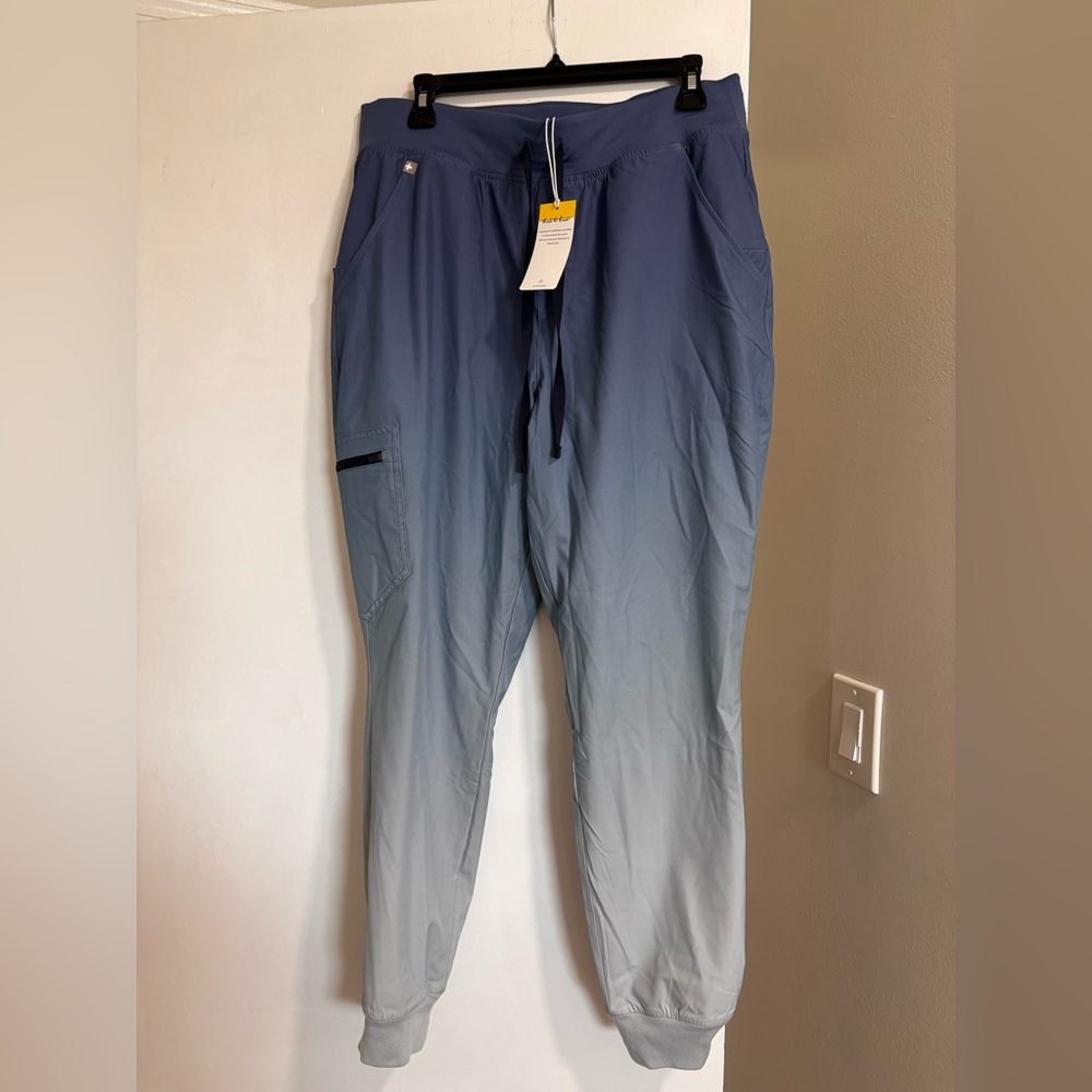 Figs Ombre Gray Cargo Pants